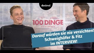 100 Dinge Film Matthias Schweighöfer und Florian David Fitz im Interview [upl. by Ecinom967]