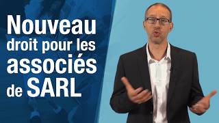 La Minute de lExpert  Associé de SARL nouveau droit [upl. by Grinnell]