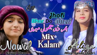 Nawal Khan amp Aliza Hasan Qadri  Beautiful New  Mix Kalam 2024  alizahasanqadri nawalkhan [upl. by Gere]