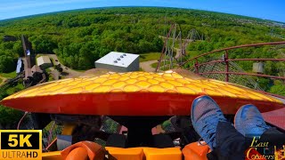 Diamondback POV 5K BampM Hyper Coaster Kings Island Mason OH [upl. by Calisa930]