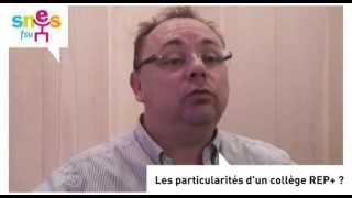 LE SNESFSU ET LEDUCATION PRIORITAIRE  STEPHANE BAILANGER [upl. by Melisa]