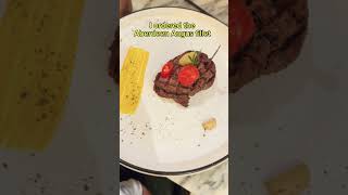 Ribeye Brindley Place Birmingham food foodie steak birmingham review restaurants [upl. by Bodwell]