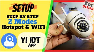 How to Set Up Any YI IoT Camera A StepbyStep Guide [upl. by Bozuwa]