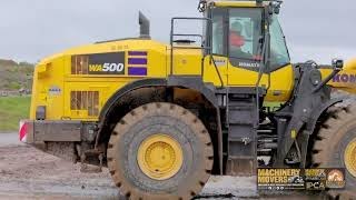 WE REVIEW THE NEW KOMATSU WA 5008 LOADING SHOVEL [upl. by Villiers132]