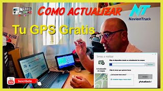 Como actualizar tu GPS gratis paso a paso gps navegadores naviontruck camion [upl. by Aleris]