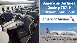 American Airlines Boeing 7879 Dreamliner Cabin Tour [upl. by Alemahs]