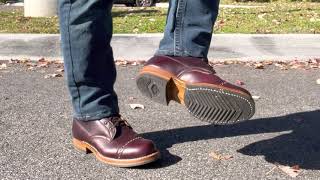 White’s Semidress Boots 8 Burgundy Horween Chromexel Photo Shoot [upl. by Harrison]