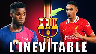 TRENT CONTACTE LE BARÇA  ANSU FATI LE DIVORCE PREVISIBLE [upl. by Lyrrad331]