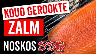 Zalm koud roken in de BBQ met een Cold Smoke Generator [upl. by Aihn]