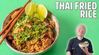 How to Make Chicken Fried Rice Thai Style [upl. by Ainocal830]