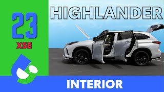 2023 Highlander XSE Interior Review by Toyota [upl. by Maddock]