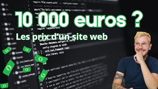 Combien ça coûte un site web Une application mobile [upl. by Odiug]