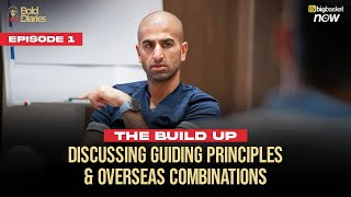 EP 1 The Build Up  Discussing Guiding Principles amp Overseas Combinations  IPL 2025 Auction  RCB [upl. by Aduhey]