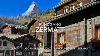 Rundgang Zermatt Gornerschlucht [upl. by Pelagias]