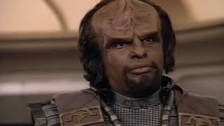 quotI Am Worf Commanding the Enterprisequot Worf [upl. by Dnalerb]