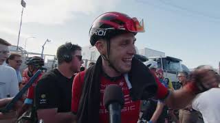 David Dekker  Interview at the finish  Stage 2  Giro dItalia 2023 [upl. by Cadel520]