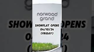 Woodlands LUXURY CONDO Showflat opens 041024 Fri Norwood Grand sgcondoRTS OCRnewlaunchcondo [upl. by Sayette]