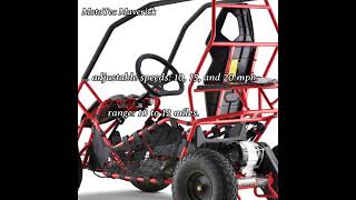 MotoTec Maverick Go Kart 36v 1000w Red [upl. by Iz]