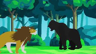 Lion vs Gorilla [upl. by Cathyleen]