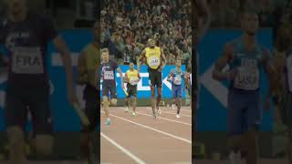 usain bolt 400m race speed in tokyo olympics  usainbolt  400mtr  running  tokyo  speed  race [upl. by Aleafar]