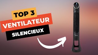 🔥 TOP 3  Meilleur Ventilateur Silencieux 2023 [upl. by Tteve218]