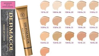 Is DERMACOL Foundation is Full coverage or not  Worth Buying for Daily Routine [upl. by Aivato]