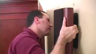 Axiom Audio Installing InWallOnWall Loudspeakers [upl. by Nylakcaj]