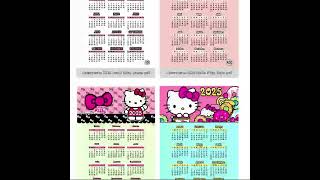 CALENDARIO 2005 para IMPRIME GRATIS [upl. by Hada785]