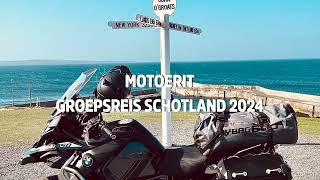 Motorgroepsreis naar Schotland 2024  Motoerit Motorreizen [upl. by Aneetsirk]