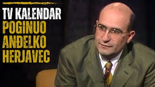 TV kalendar poginuo Anđelko Herjavec [upl. by Eslehc]