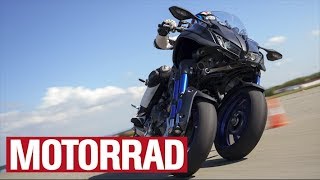 Yamaha Niken 3 Räder und 45 Grad Schräglage im TopTest [upl. by Aneeuqal]