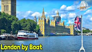 Thames River Cruise  Experience London from a Boat [upl. by Drus]