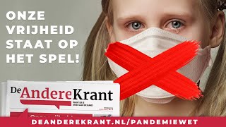 Stop de Pandemiewet  In De Andere Krant 18  2023 [upl. by Bouton]