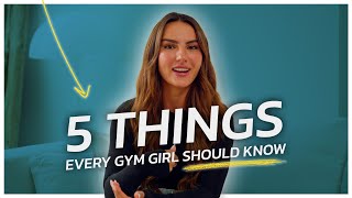 5 TIPS FOR GYM GIRLS  Krissy Cela [upl. by Rotciv]