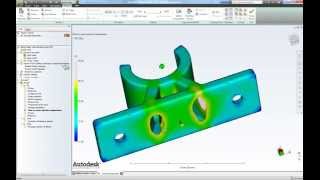 MoldFlow Adviser tutorial Single cavity analysis [upl. by Ful]