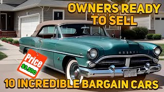 Owners Ready To Sell 10 Incredible Bargain Cars On Craigslist Marketplace [upl. by Marti]