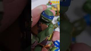 Must see How Playful ❤️ TMNT Leonardo Teenage Mutant Ninja Turtles Revoltech [upl. by Nahttam]