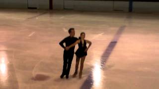 Canasta Tango  Elementary Ice Dance Test [upl. by Culosio]