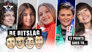 Wie wint het Junior Eurovisie Songfestival 2019  Uitslag  12 points goes to [upl. by Diannne]