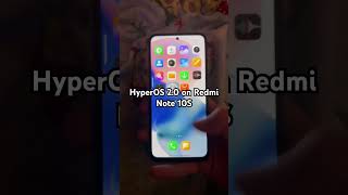 HyperOS 2 on my Redmi note 10S [upl. by Benny852]