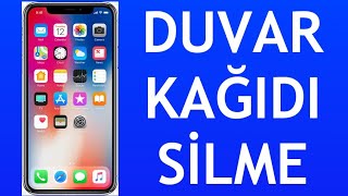 İphone Duvar Kağıdı Silme Nasıl Yapılır [upl. by Allana]