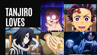 ANIME 4K  TANJIRO LOVES 2 😀anime animeeditanimeshortsDemonSlayer [upl. by Adnohsak515]