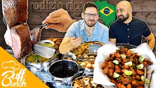 😧ALL YOU CAN EAT BRAZILIAN BBQ CHALLENGE  Rodizio Rico Birmingham UK BUFFLUNCH [upl. by Bautista135]