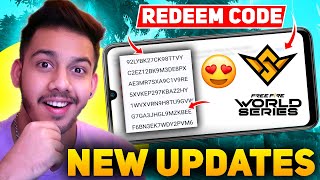 FREE FIRE REDEEM CODE 😍 FREE FIRE NEW UPDATES 😱 FREE FIRE ESPORTS INDIA UPDATES 🤯 GAMING AURA [upl. by Ahsyekat]