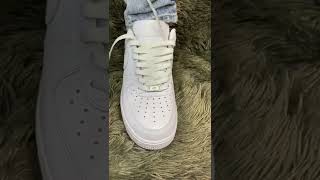 Nike Air Force 1 Laces Tutorial ❗️ If you love shoes you have to watch this [upl. by Ysirhc]