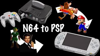 How to add Nintendo N64 Games to the Sony PSP with Daedalus 64 Emulator [upl. by Alled537]