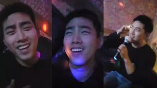 190128 Taecyeon’s Live Periscopes in Karaoke Room With his Little Cousins ㅋㅋㅋ [upl. by Irej859]