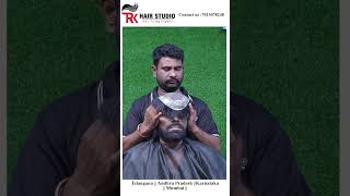 best hair patch fixing in Bangalore nonsurgicalhairreplacement hairpatchformen hairpatchfixing [upl. by Rheinlander872]