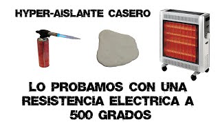 COMO HACER AISLANTE TERMICO CASERO PARA RESISTENCIA ELÉCTRICA [upl. by Elocyn905]