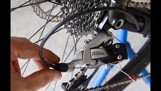 How to Adjust a Rear Derailleur [upl. by Rochemont]